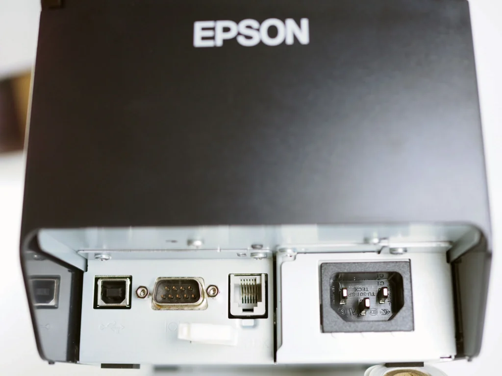 EPSON TMT82X 58mm USB เครื่องพิมพ์ใบเสร็จ 2 นิ้ว
