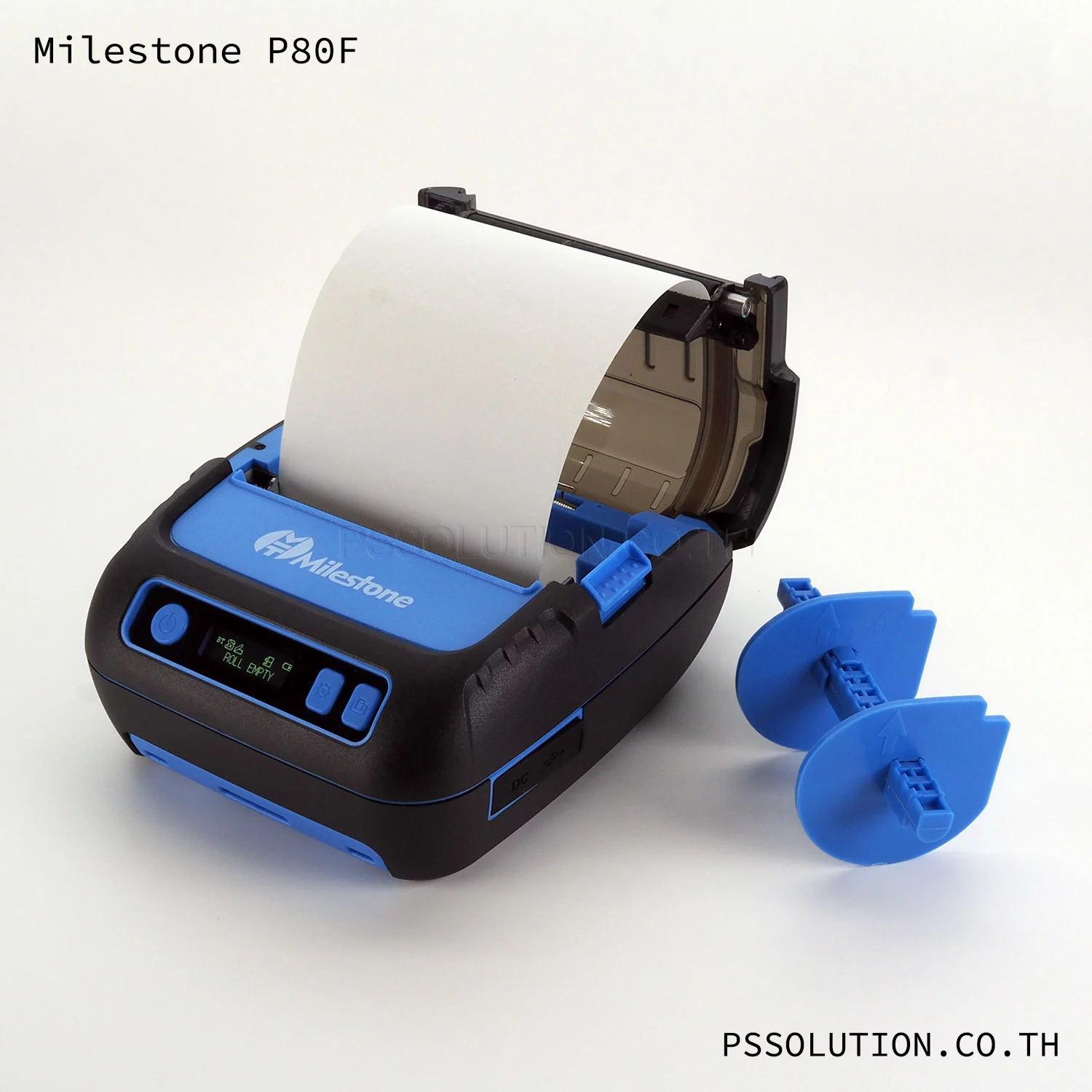 Milestone P80F เครื่องปริ้นใบเสร็จพกพา เครื่องพิมพ์สติกเกอร์พกพา BLUETOOTH พิมพ์จากมือถือ Mobile Printer 80mm-6