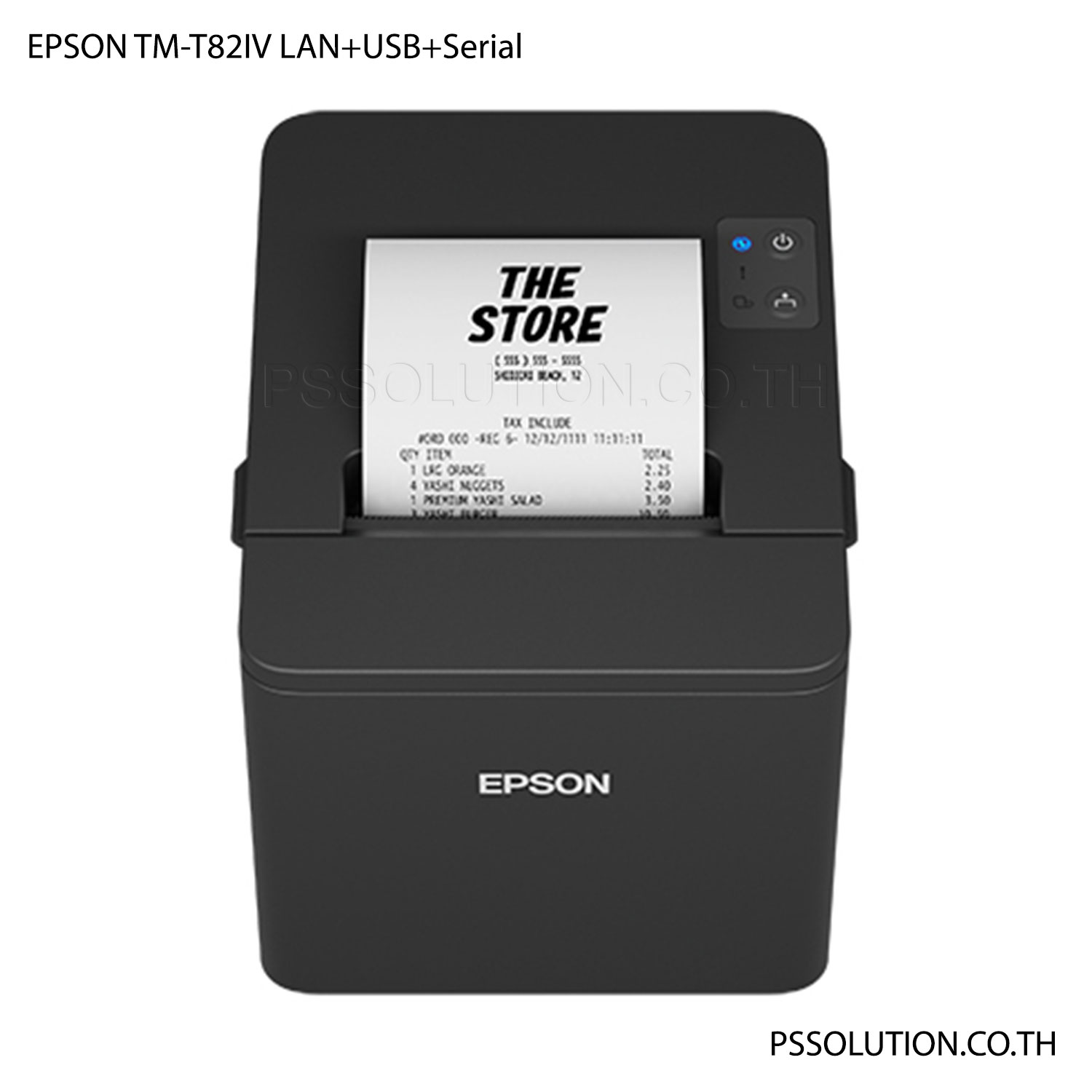 EPSON TM-T82IV LAN+USB+Serial เครื่องพิมพ์ใบเสร็จ