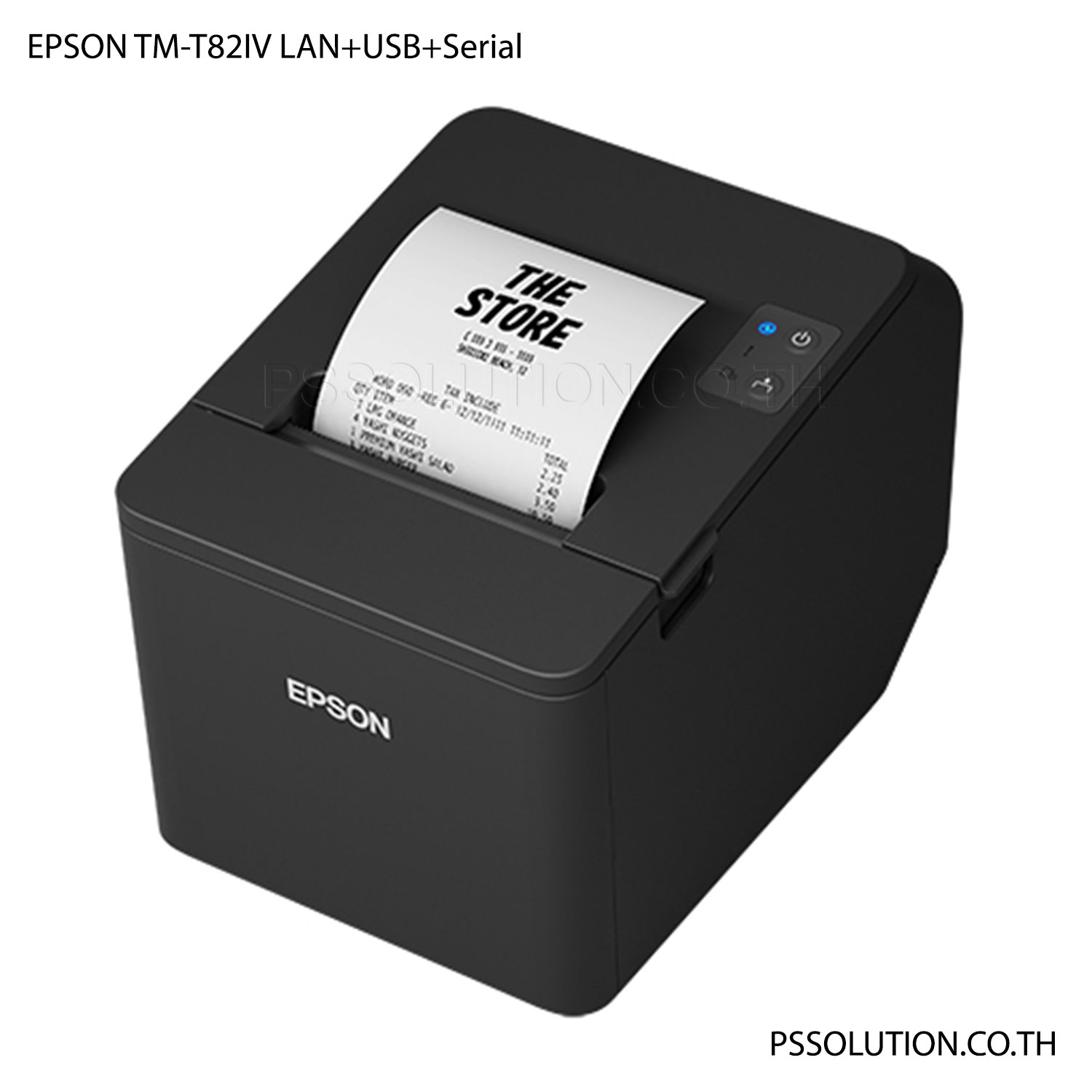 EPSON TM-T82IV LAN+USB+Serial เครื่องพิมพ์ใบเสร็จ